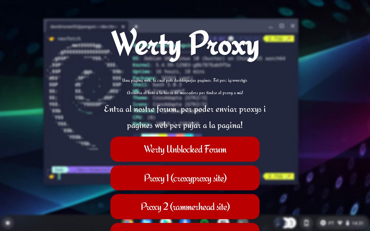 Carrd profile picture for @werty